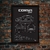 Quadro/Poster Chevrolet Corsa 1.0 Joy 2004 | Preto & Branco - loja online