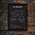 Quadro/Poster Chevrolet Corsa Classic 2008 | Preto & Branco - loja online