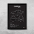 Quadro/Poster Chevrolet Corsa Sedan 1.0 2001 | Preto & Branco