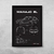 Quadro/Poster Chevrolet Marajo Sl 1988 | Preto & Branco
