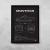 Quadro/Poster Chevrolet Montana Ls 2012 | Preto & Branco