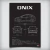 Quadro/Poster Chevrolet Onix Ltz 2018 | Preto & Branco - Interlakes | Eternize sua paixão