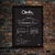 Quadro/Poster Chevrolet Opala Gran Luxo Sedan 4.1 1974 | Preto & Branco - loja online