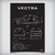 Quadro/Poster Chevrolet Vectra Gls 2.0 1996 | Preto & Branco - Interlakes | Eternize sua paixão
