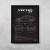 Quadro/Poster Chevrolet Vectra Gt 2008 | Preto & Branco
