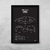 Quadro/Poster Chrysler 300M | Preto & Branco