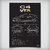 Quadro/Poster Citroen C4 Vtr | Preto & Branco - Interlakes | Eternize sua paixão