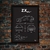 Quadro/Poster Citroen Zx Coupe | Preto & Branco - loja online