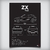Quadro/Poster Citroen Zx Dakar | Preto & Branco - Interlakes | Eternize sua paixão