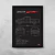 Quadro/Poster Dodge Dakota Sport Cd 5.2 V8 | Preto & Branco