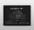 Quadro/Poster Harley-Davidson Fat Boy Special 2011 | Preto & Branco