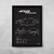 Quadro/Poster Ferrari 458 Italia | Preto & Branco