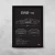 Quadro/Poster Ferrari 512 Tr | Preto & Branco