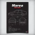 Quadro/Poster Fiat Marea Sedan 2.0 Turbo 2000 | Preto & Branco - Interlakes | Eternize sua paixão