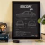 Quadro/Poster Ford Escort Ghia 1990 | Preto & Branco - comprar online