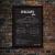 Quadro/Poster Ford Escort Ghia 1990 | Preto & Branco - loja online