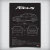 Quadro/Poster Ford Focus Titanium 2017 | Preto & Branco - Interlakes | Eternize sua paixão