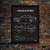 Imagem do Quadro/Poster Honda Accord Hybrid 2023 | Preto & Branco