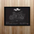 Quadro/Poster Honda Cb 750 Four 1974 | Preto & Branco