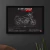 Quadro/Poster Honda Cb 300R 2013 | Preto & Branco - Interlakes | Eternize sua paixão