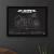 Quadro/Poster Honda Cbr 1000 Rr Fireblade 2011 - Interlakes | Eternize sua paixão