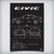 Quadro/Poster Honda Civic G10 1.5 Turbo 2015 | Preto & Branco - Interlakes | Eternize sua paixão