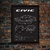 Quadro/Poster Honda Civic G10 1.5 Turbo 2020 | Preto & Branco - loja online