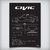 Quadro/Poster Honda Civic Lx G6 1999 | Preto & Branco - Interlakes | Eternize sua paixão