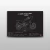 Quadro/Poster Honda Crf 450 Rally 2010 | Preto & Branco - loja online