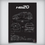Quadro/Poster Hyundai Hb20 1.0 2020 | Preto & Branco - Interlakes | Eternize sua paixão