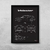 Quadro/Poster Hyundai Veloster | Preto & Branco