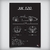 Quadro/Poster Jaguar Xk120 | Preto & Branco - Interlakes | Eternize sua paixão