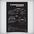 Quadro/Poster Jeep Compass Sport 2022 | Preto & Branco - Interlakes | Eternize sua paixão