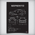 Quadro/Poster Kia Sorento 2.4 2015 | Preto & Branco - Interlakes | Eternize sua paixão