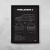 Quadro/Poster Land Rover Freelander 2 3.2 2010 | Preto & Branco