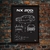 Quadro/Poster Lexus Nx200 Sport 2016 | Preto & Branco - loja online