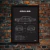 Quadro/Poster Mercedes-Benz 350 Se W116 | Preto & Branco - loja online