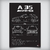 Quadro/Poster Mercedes-Benz A35 Amg | Preto & Branco - Interlakes | Eternize sua paixão