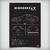 Quadro/Poster Mitsubishi 3000Gt 1995 | Preto & Branco - Interlakes | Eternize sua paixão