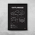 Quadro/Poster Mitsubishi Outlander Gt 2016 | Preto & Branco