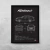 Quadro/Poster Fiat Fastback 1.0 T200 | Preto & Branco - comprar online