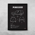Quadro/Poster Nissan Xterra | Preto & Branco