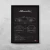 Quadro/Poster Porsche Boxster 987 | Preto & Branco