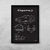 Quadro/Poster Porsche Cayenne S 2008 | Preto & Branco