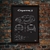 Quadro/Poster Porsche Cayenne S 2012 | Preto & Branco - loja online