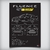 Quadro/Poster Renault Fluence Gt 2012 | Preto & Branco - Interlakes | Eternize sua paixão