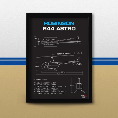 Quadro/Poster Robinson R44 Astro