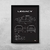 Quadro/Poster Subaru Legacy Gl 1994 | Preto & Branco
