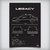 Quadro/Poster Subaru Legacy Gl 1994 | Preto & Branco - Interlakes | Eternize sua paixão