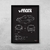 Quadro/Poster Suzuki Grand Vitara 2009 | Preto & Branco